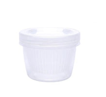Round Transparent Double-Layer Sealing Storage Box