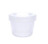 Round Transparent Double-Layer Sealing Storage Box